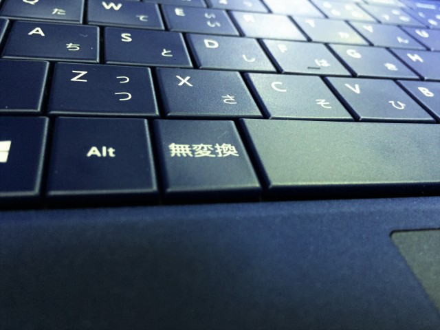 Surface3のキーボード